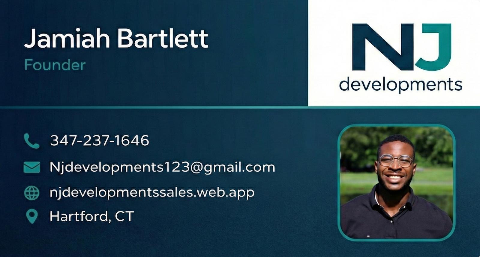 Jamiah Bartlett Business Card