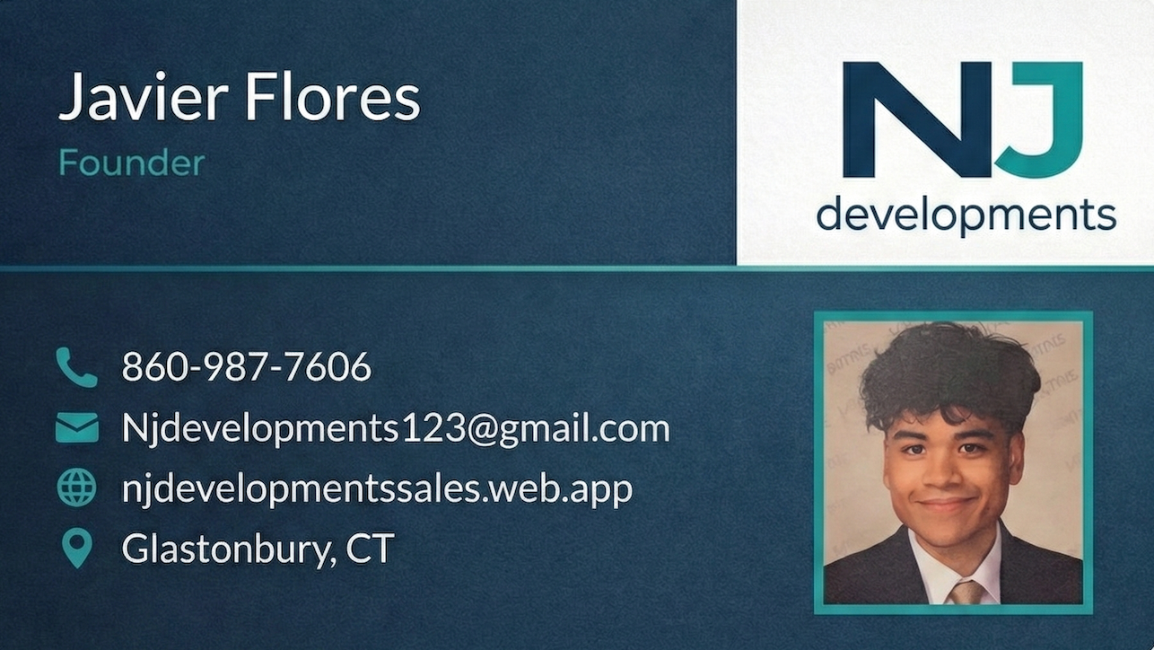 Javier Flores Business Card